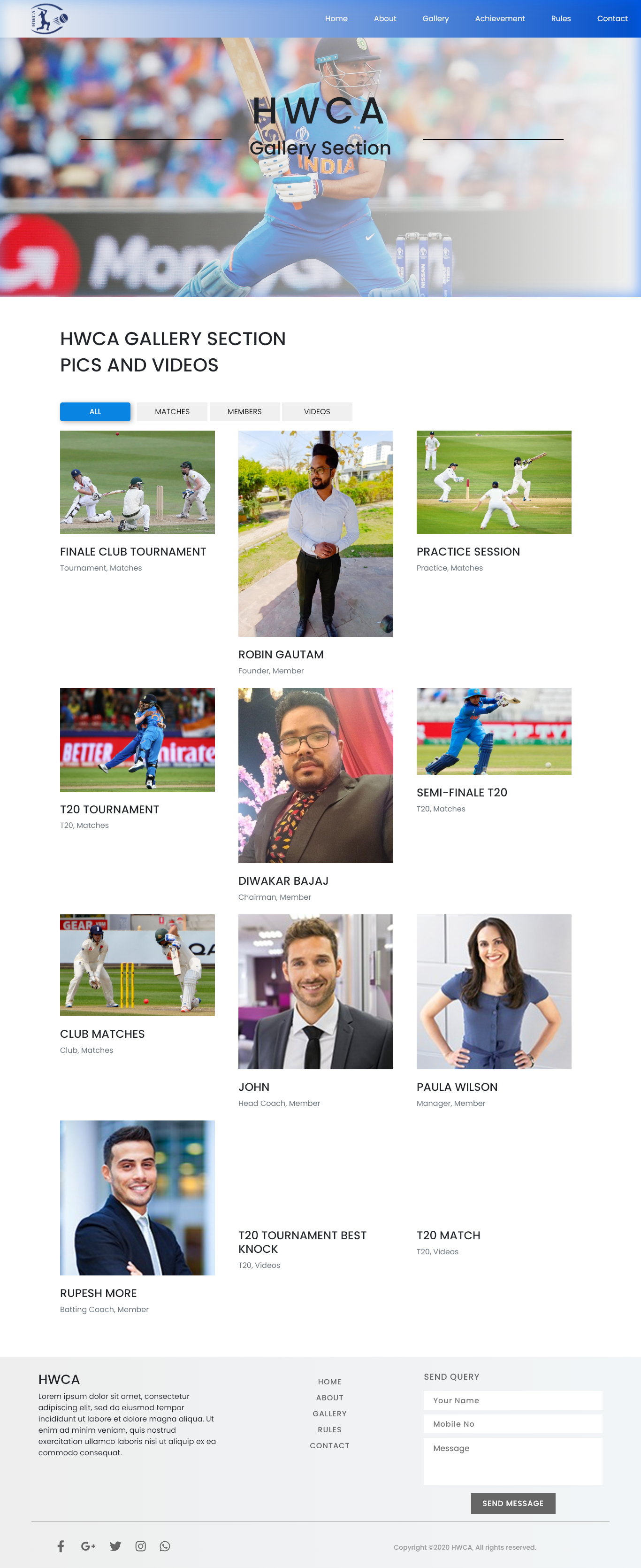 HWCA Cricket Academy screenshot 2