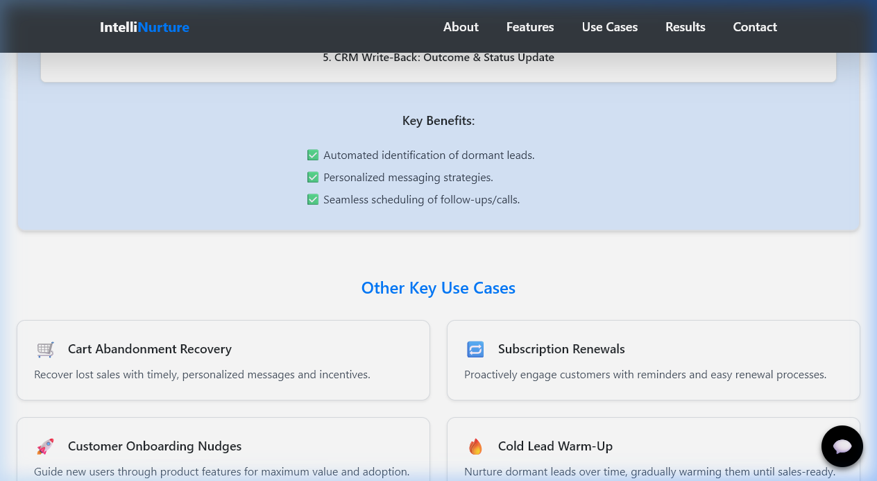 IntelliNurture screenshot 2