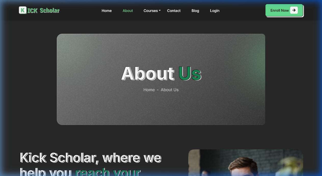 Kick Scholar screenshot 1