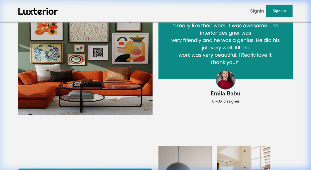 Luxterior screenshot 3